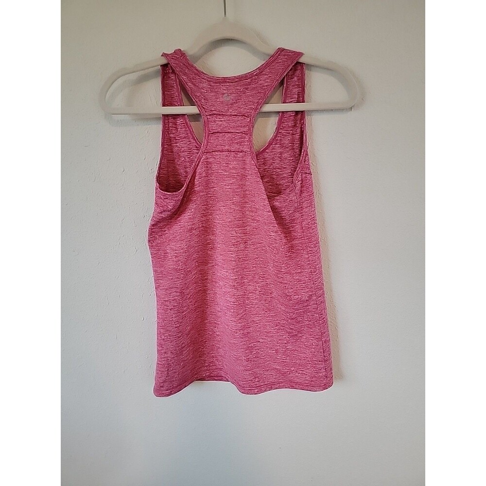 Oiselle Activewear Tank Womens Sz8 Coral Heathered Sleeveless Stretch Racer Back - Picture 7 of 7